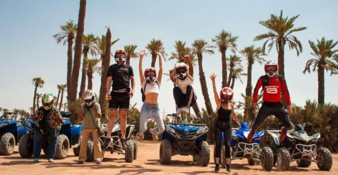 Marrakesh: Palmeraie Quad Bike Tour - Location and Guides