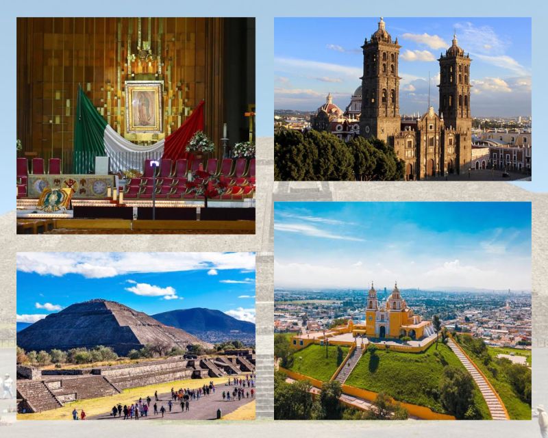 Mexico City: Puebla and Pyramids of Teotihuacán - 2 Day Tour - Experience Inclusions