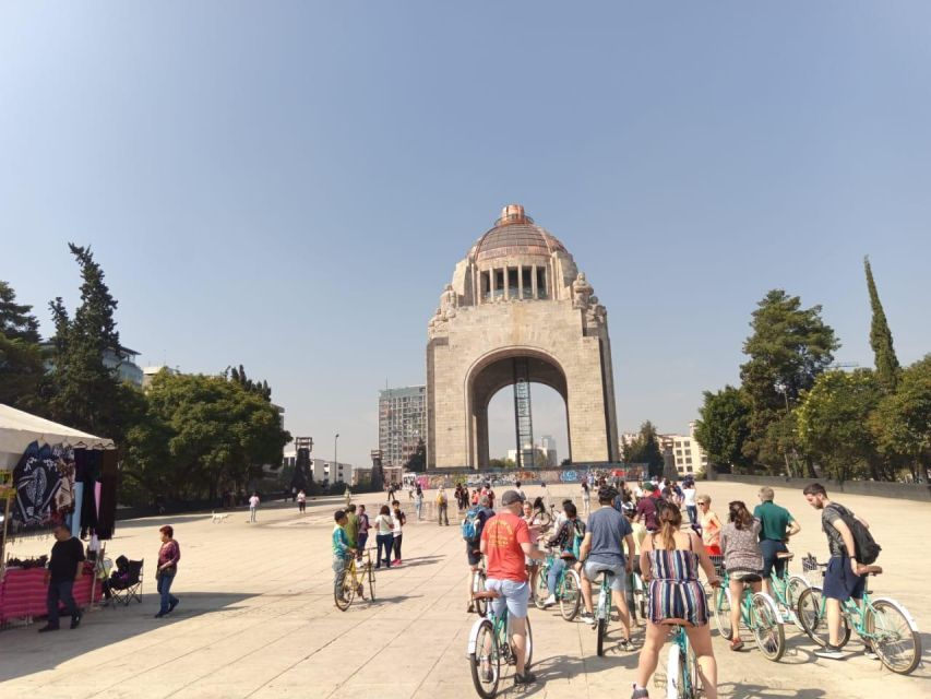 Mexico City: Street Art Bike Tour With Snack - Tour Itinerary