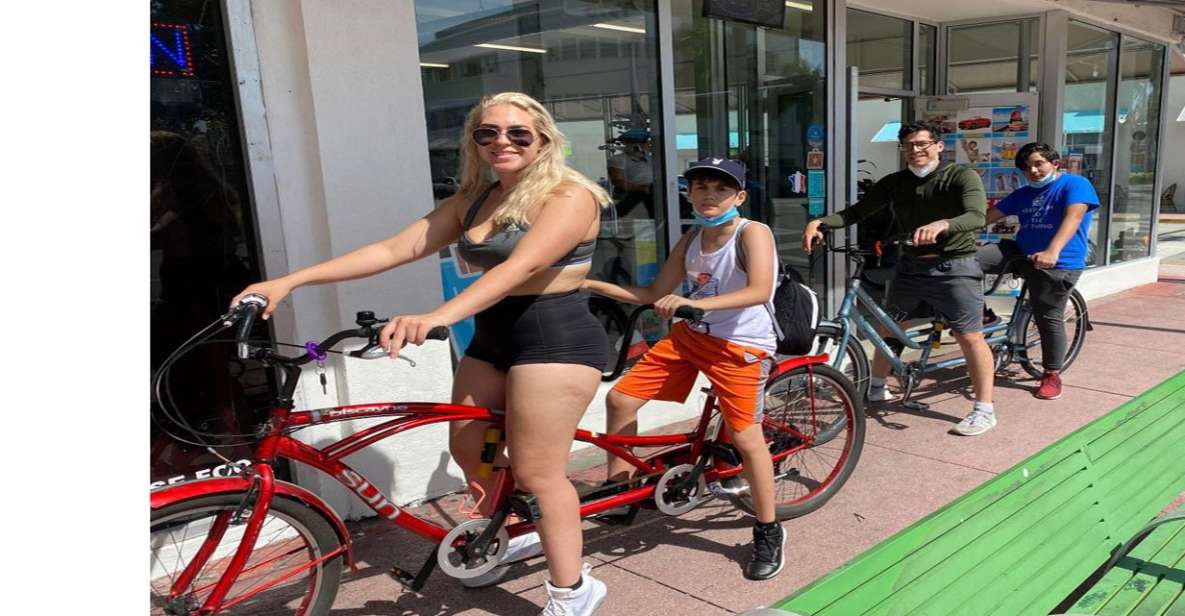 Miami Beach: South Beach Tandem Bike Rental - Key Attractions