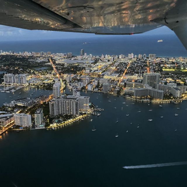 Miami: Romantic 1-Hour Private Flight Tour With Champagne - Booking Information