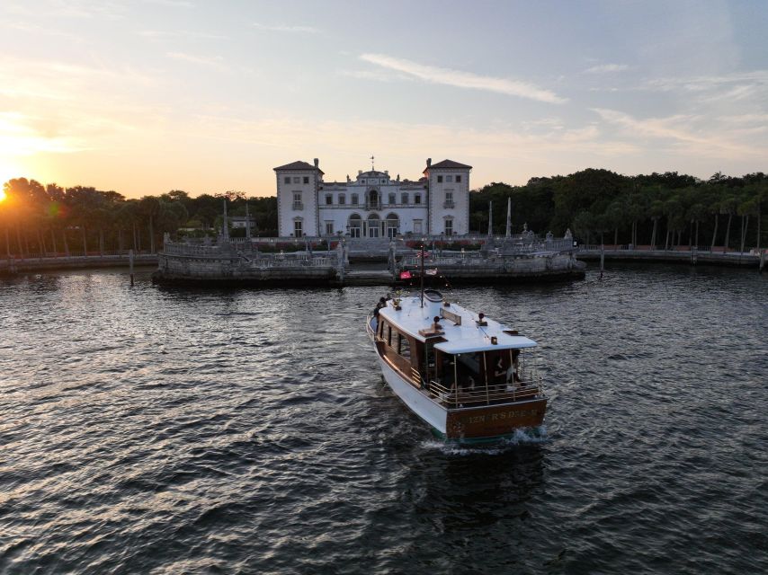 Miami: Vizcaya Sunset Cruise - Itinerary