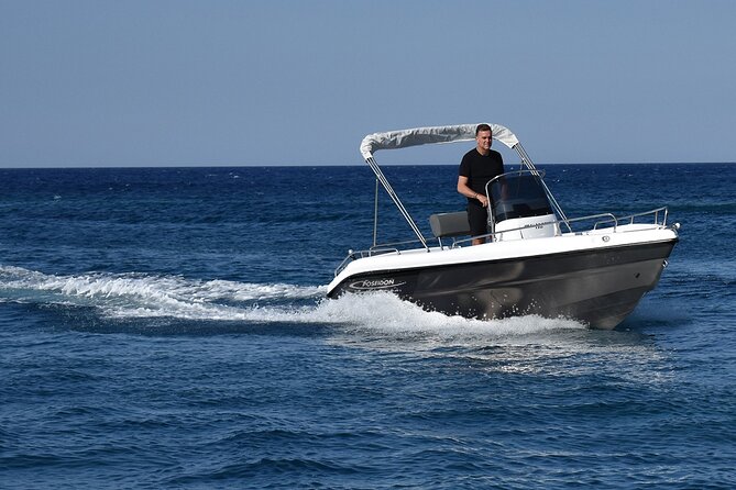 Milos Self Drive Private Boat - No Licence Required - Important Information for Customers