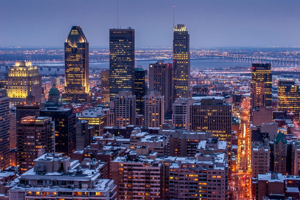Montreal: Small Group Evening City Tour - Booking Details