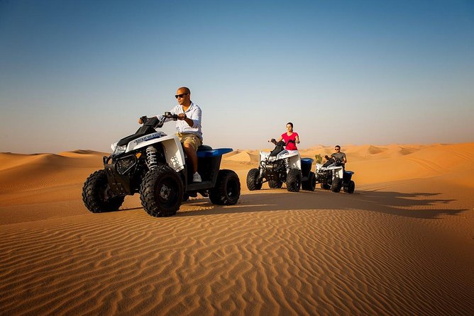 Morning Desert Safari With Quad Bike Tour Abu Dhabi - Inclusions and Options