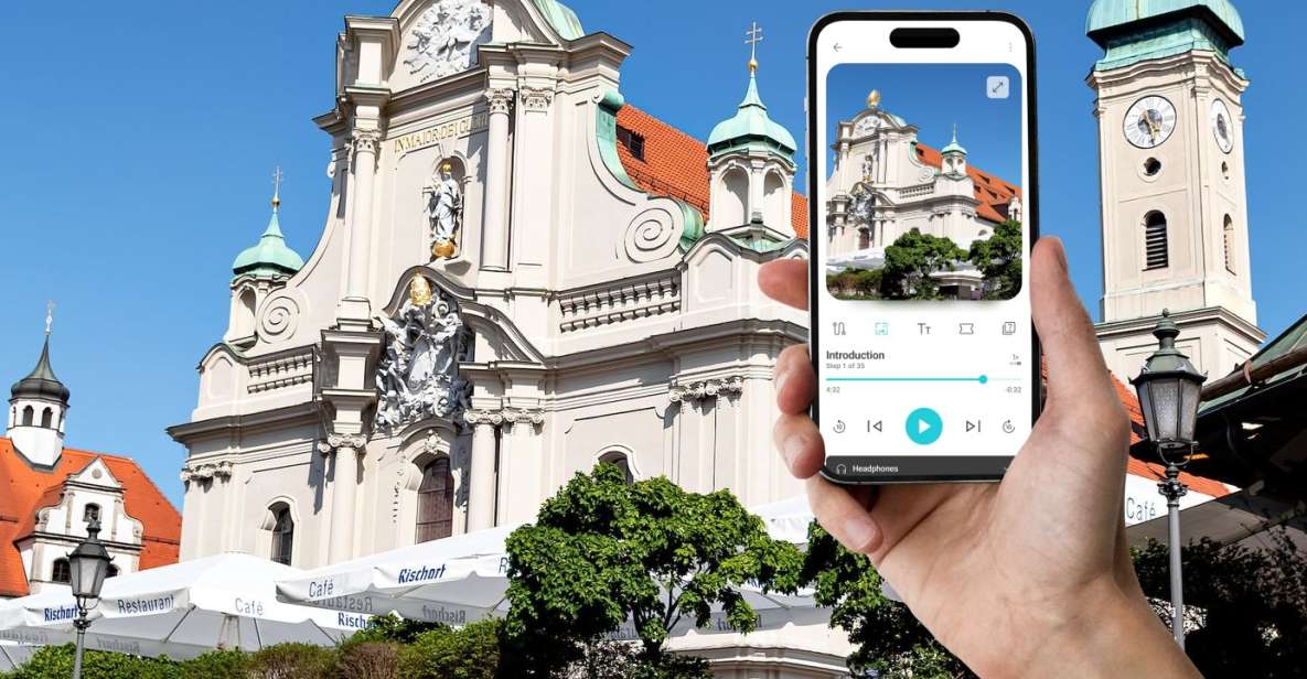 Munich History and Architecture In-App Audio Walk (ENG) - Full Description
