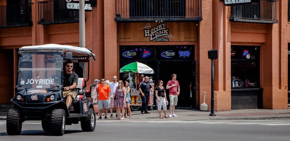 Nashville: 2-Hour Golf Cart Bar Crawl Tour - Booking Process
