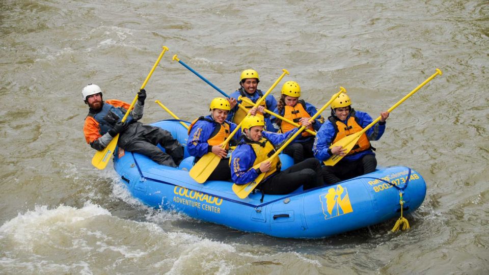 Near Denver: Clear Creek Whitewater Rafting - Beginner - Activity Highlights Overview