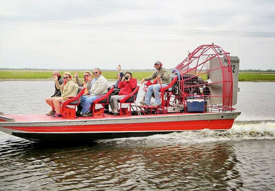 New Orleans: 10 Passenger Airboat Swamp Tour - Important Information