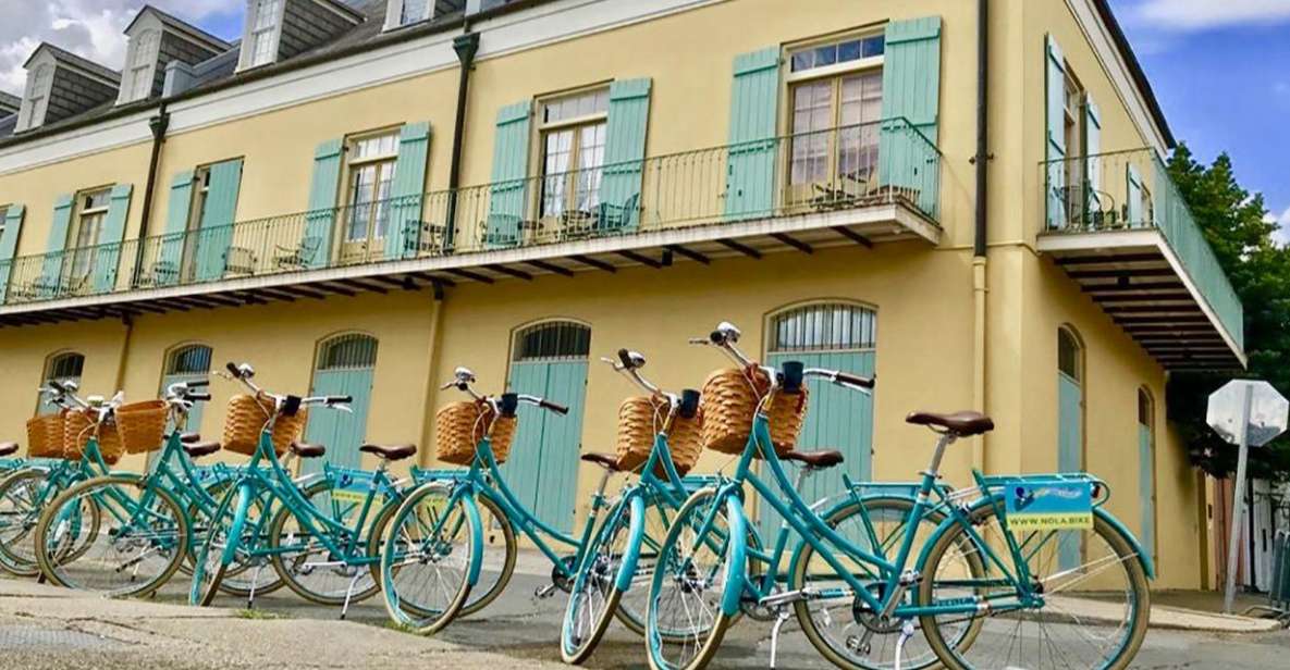 New Orleans: Heart of the City Bike Tour - Important Information
