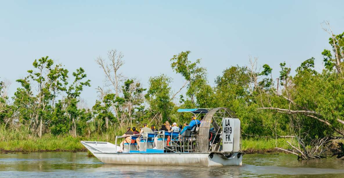 New Orleans: High Speed 9 Passenger Airboat Tour - Optional Pickup Service Details