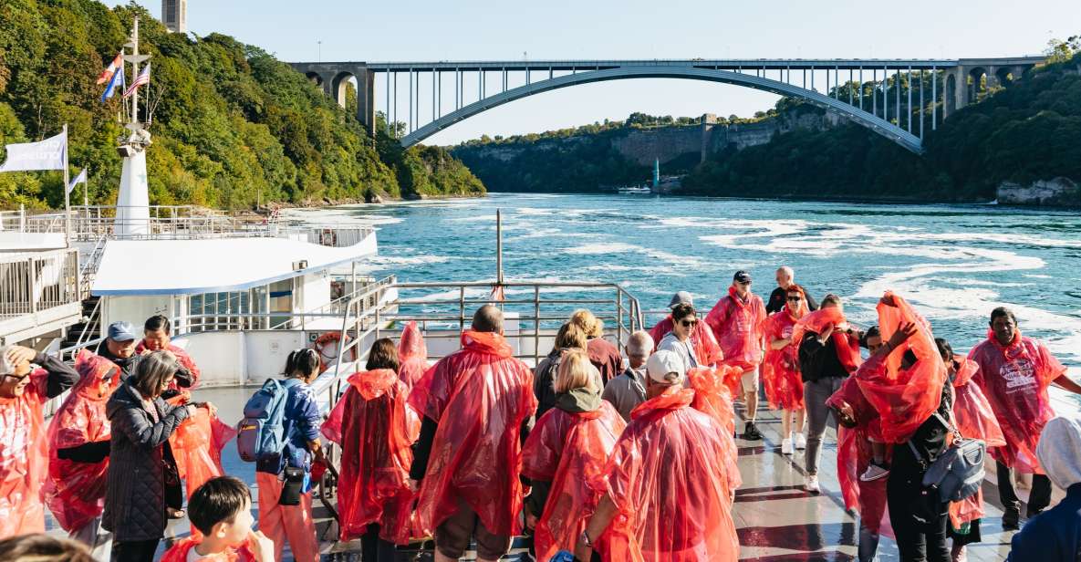 Niagara Falls, Canada: First Boat Cruise & Behind Falls Tour - Tour Inclusions