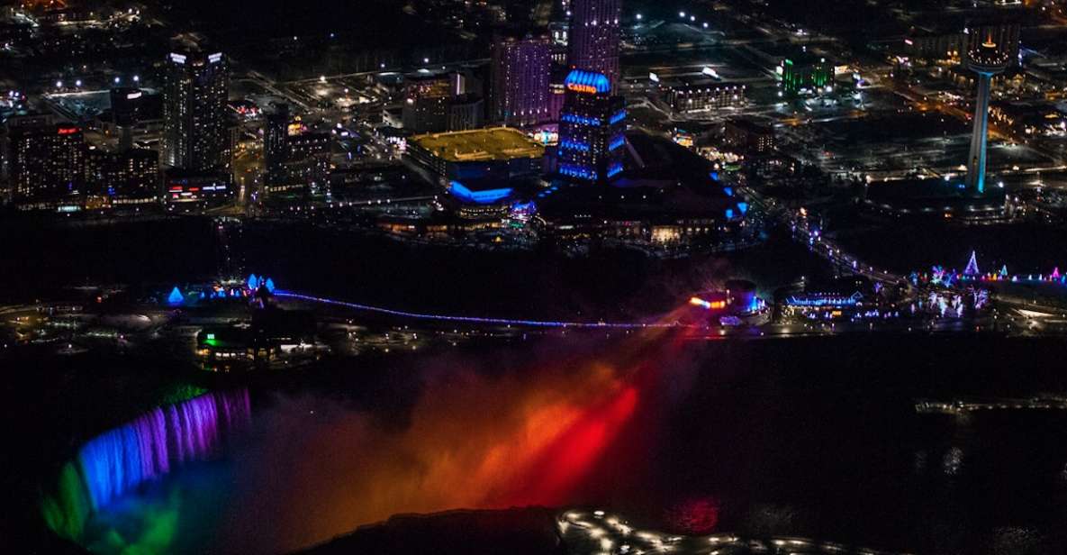 Niagara Falls, Canada: Nights & Lights Helicopter Experience - Witness the Winter Festival of Lights