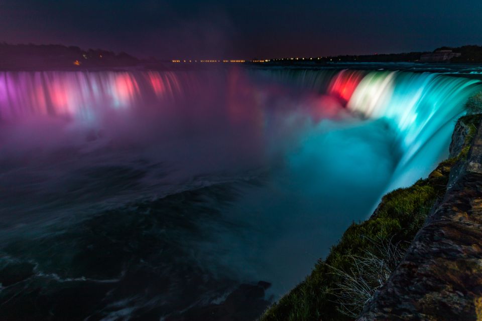 Niagara Falls: Night Walking Tour With Fireworks Boat Cruise - Inclusions