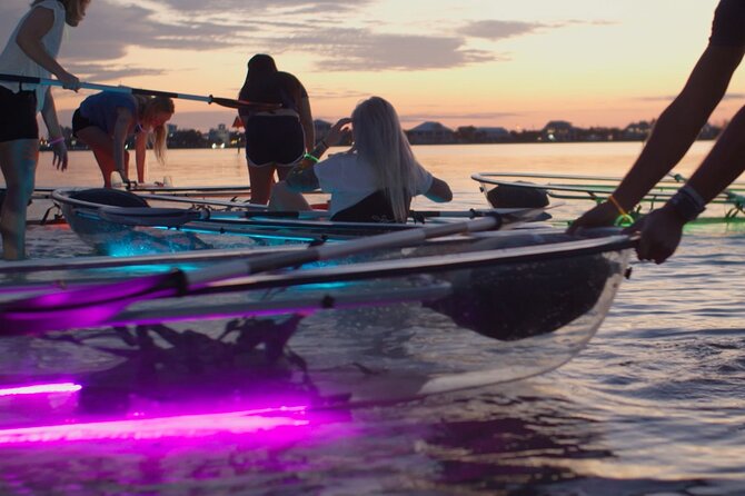 Night Glow Kayak Paddle Session in Navarre Beach - Meeting and Pickup Information