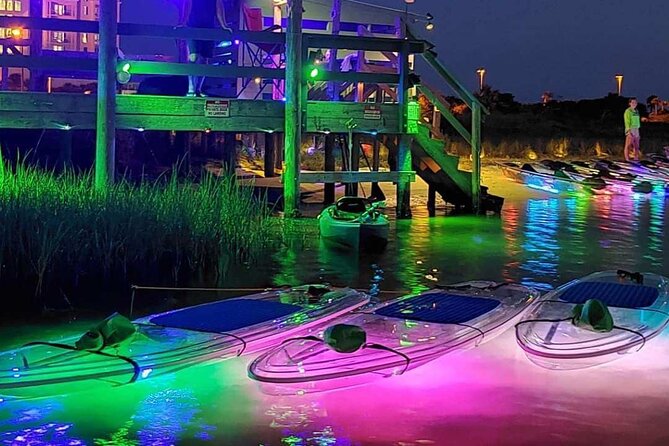 Night Glow Kayak Paddle Session in Pensacola Beach - Inclusions: Illuminated Kayak and Safety Gear