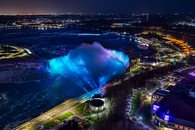 Night on Niagara Small Group Tour With Power Station Light Show - Tour Highlights