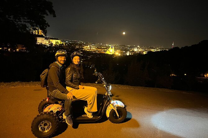 Night Tour in Prague on Electric Trike - Live Guided - Safety Measures