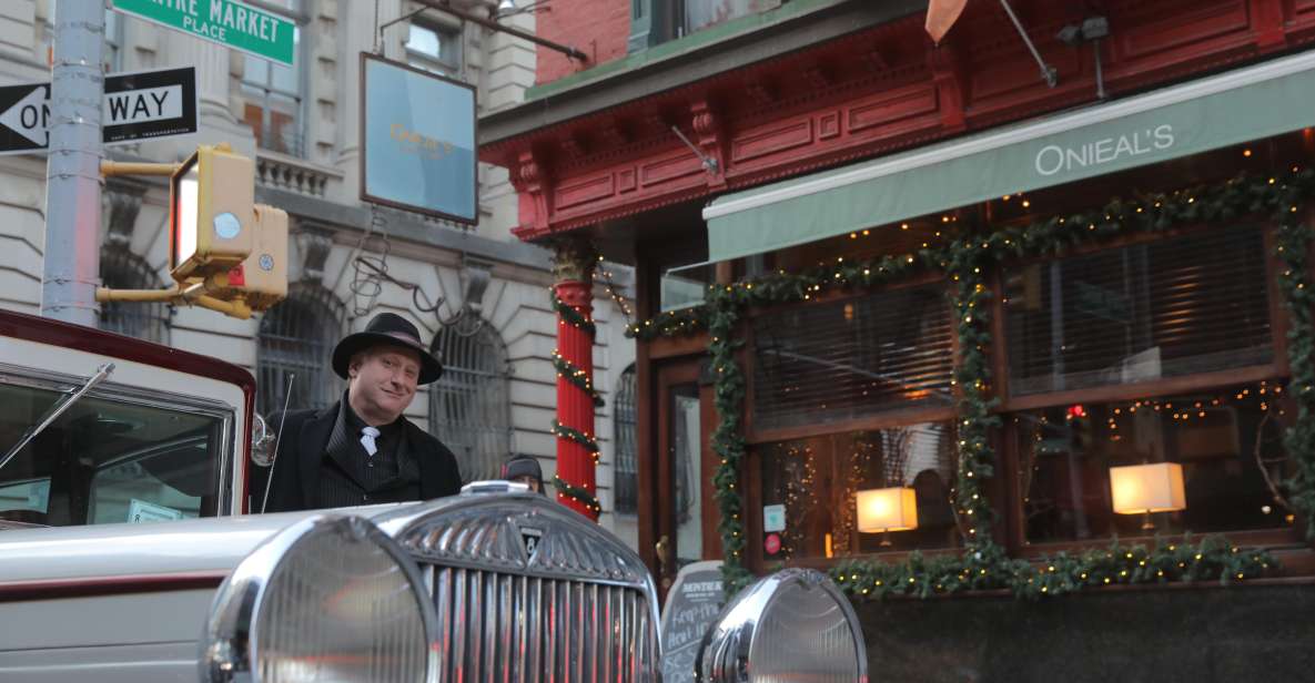 NYC: Speakeasies of Manhattan Tour in a Classic Car - Inclusions