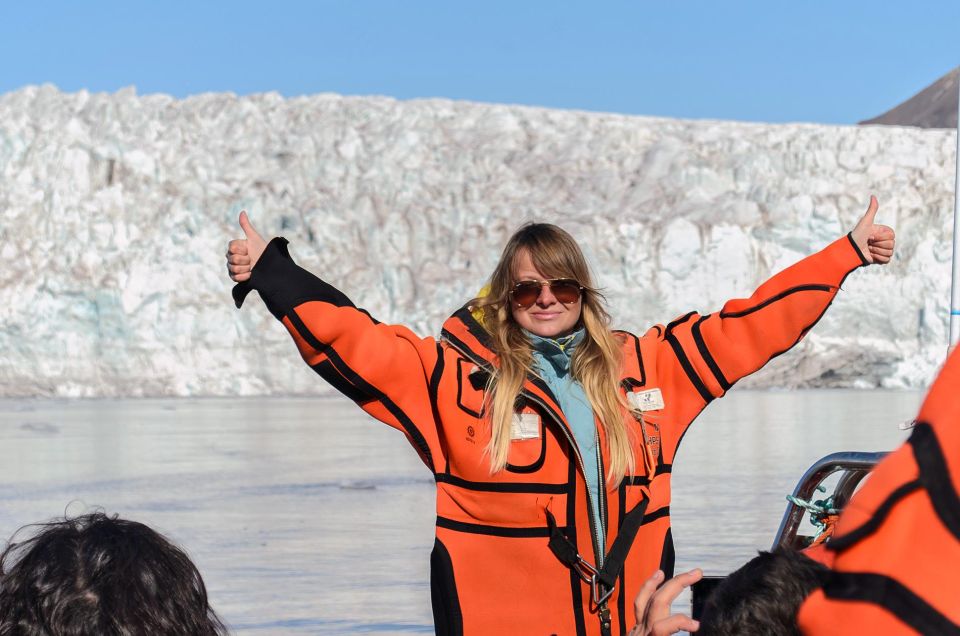 One-Day Trip to the Ghost Town of Pyramiden by Open Boat - Inclusions