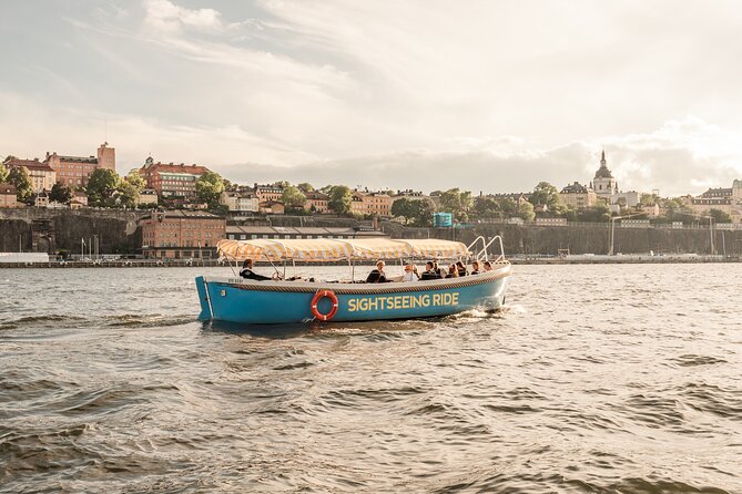 Open Electric Boat Ride in Stockholm - Value for Money