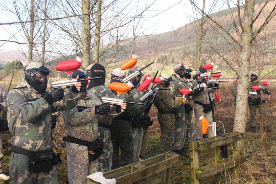 Paintball in Aberfeldy - Gift Option