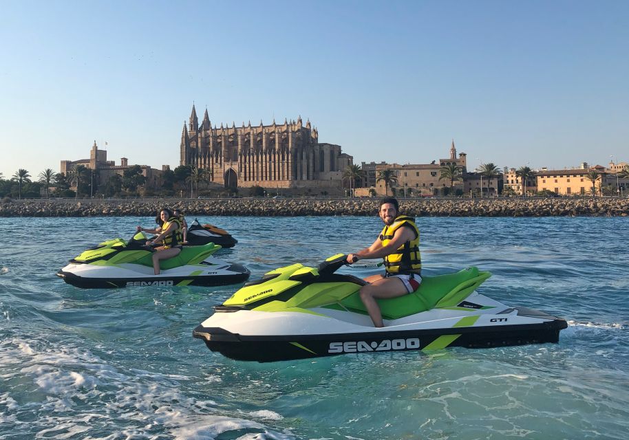 Palma De Mallorca: Jetski Tour to Palma Cathedral - Tour Highlights and Jetski Ride