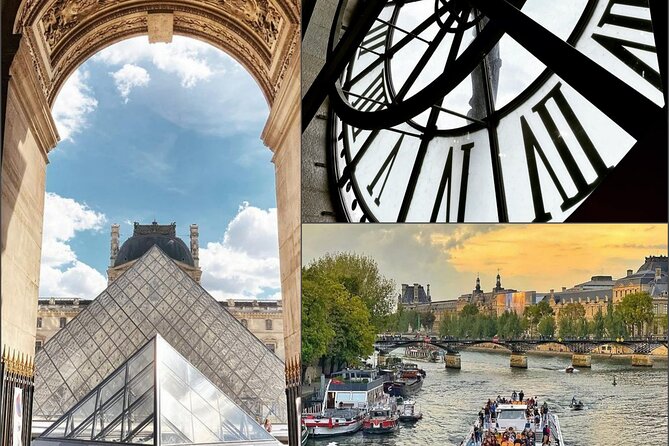 Paris Essential : Louvre Museum, Musée Dorsay and River Seine Cruise - Meeting and Pickup
