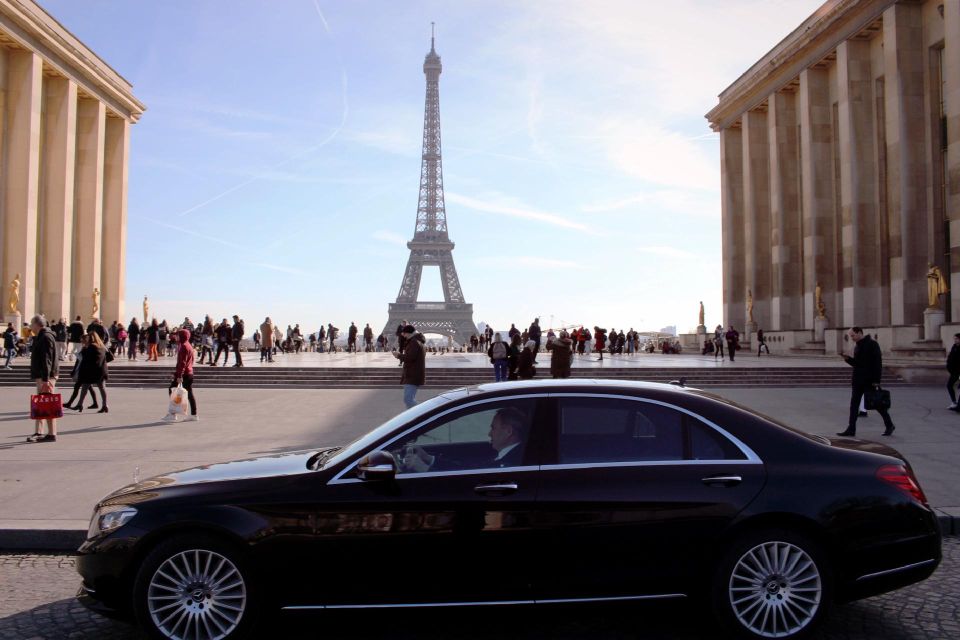 Paris: Luxury Mercedes Transfer to Amsterdam - Inclusions