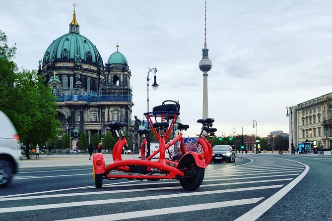 Party Bike & Beer Bike Sightseeing Berlin - Incl. Pick-Up - Max. 12 People - Additional Charges