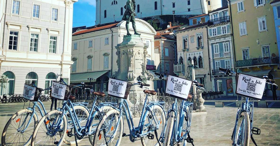 Piran: Bike Rental With Map, Helmet, Water Bottle and Lock - Reservation Information