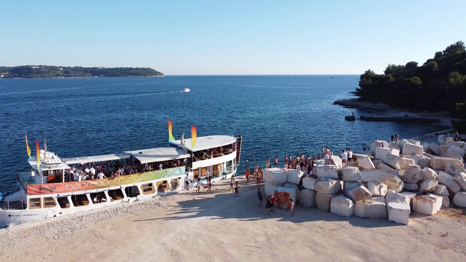 Poreč: Boat Party With DJ, Swim Stop, and Nightclub Entry - Departure Details