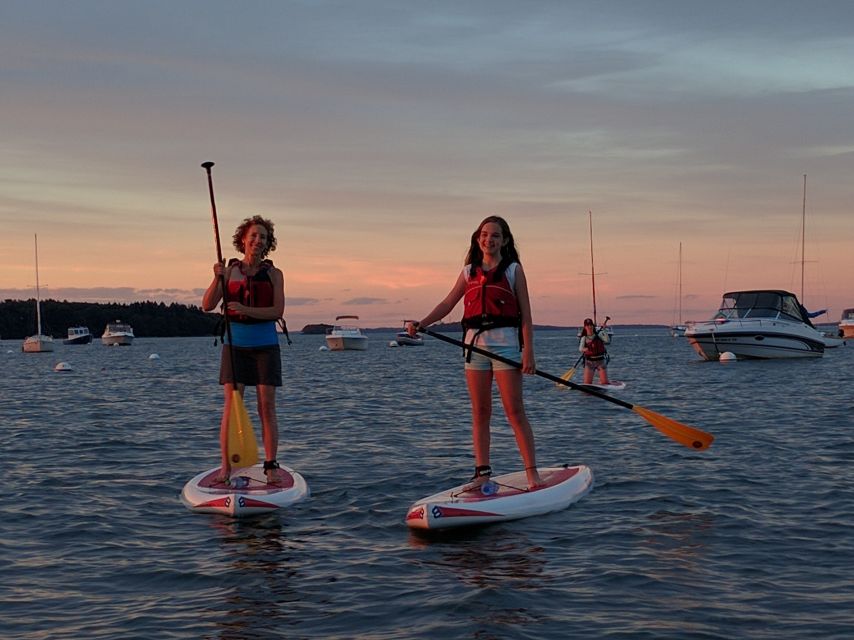 Portland: Sunset Paddleboard Guided Tour - Tour Description