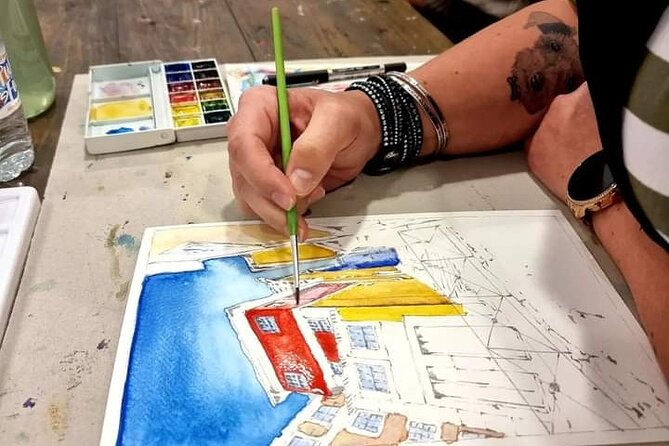 Porto Small-Group Watercolor Workshop - Painting Techniques Offered
