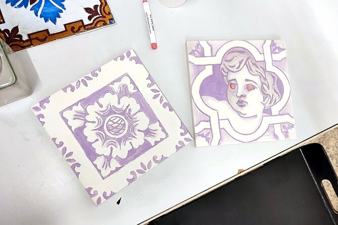 Porto Tile Painting Workshop in Artist Studio - Instructor Insights