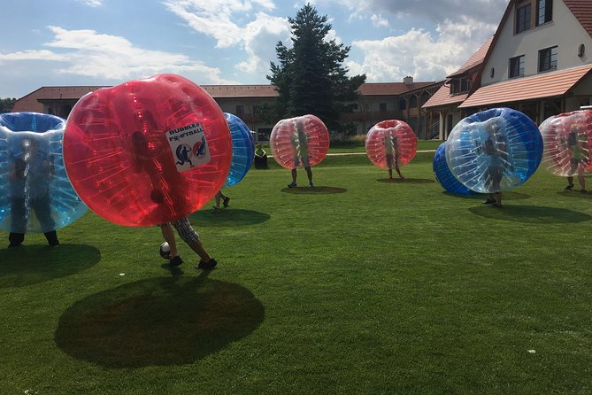 Prague Private Bubble Soccer Activity - Inclusions in the Package