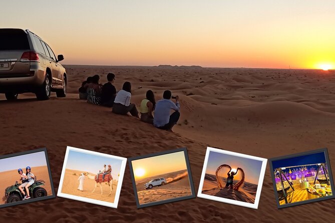 Premium Evening Desert Safari With Quad Bike, Camel Ride and BBQ Dinner - Engage in Exciting Cultural Activities