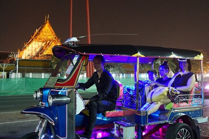 Private Bangkok Night City Tour by Tuk-Tuk With Thai Food - Pricing and Booking Details