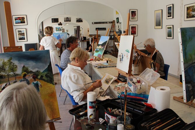 Private Course 10 Days of Oil Painting With a Visit Included - Meeting Point and Logistics