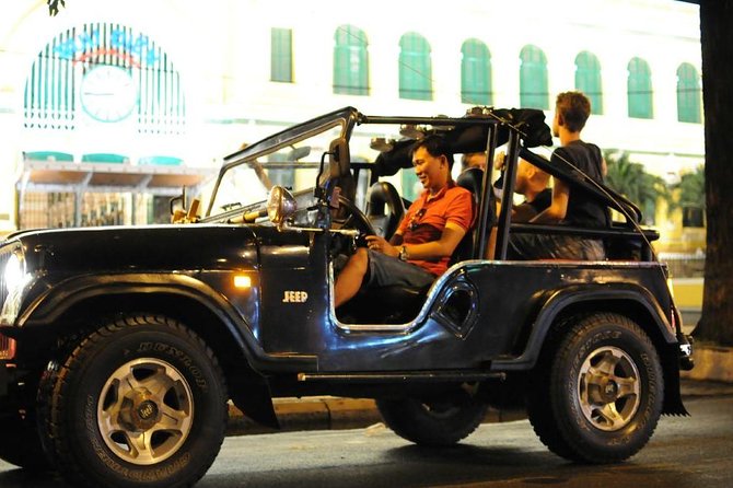 Private Jeep City Tour Saigon by Night and Skybar Drink - Tour Photos