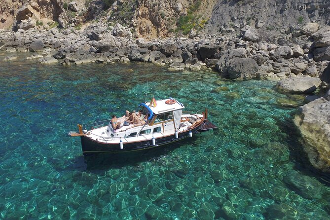 Private Mediterranean Classic Boat With Paddle Boardssnorkelling - Gourmet Onboard Meals