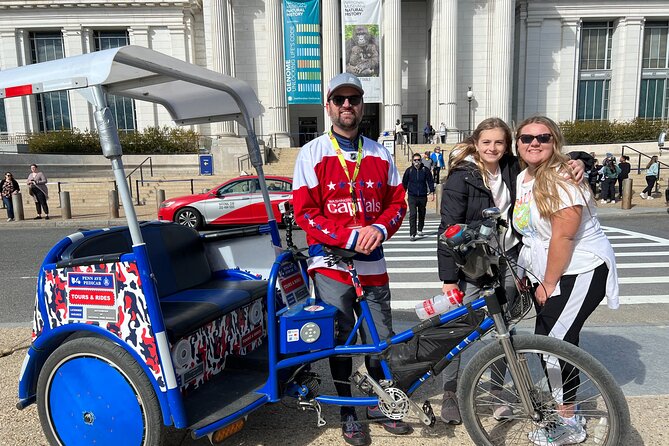 Private Pedicab Tour of Washington DC Monuments and Memorials - Meeting and Pickup