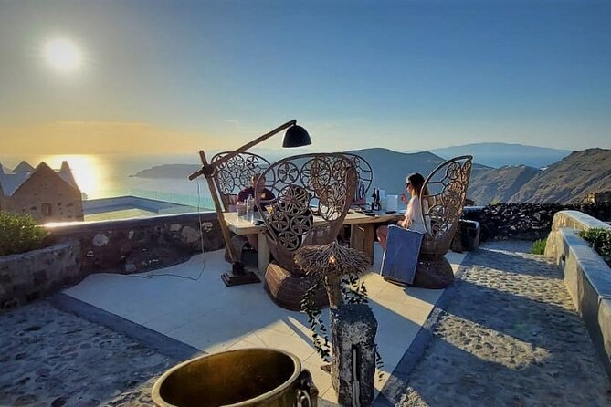 Private Romantic Sunset Dinner With Caldera Views in Santorini - Sunset Viewing Details
