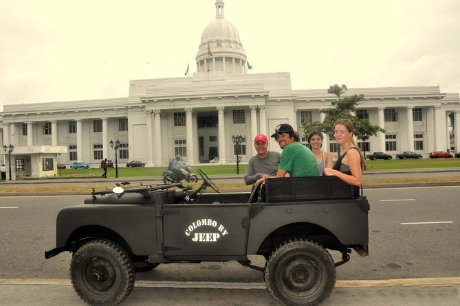 Private Tour of Colombo in a World War II Jeep - Cancellation Policy