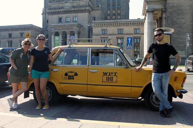 Private Tour: Warsaw City Sightseeing by Retro Fiat - Customizable Sightseeing Experience