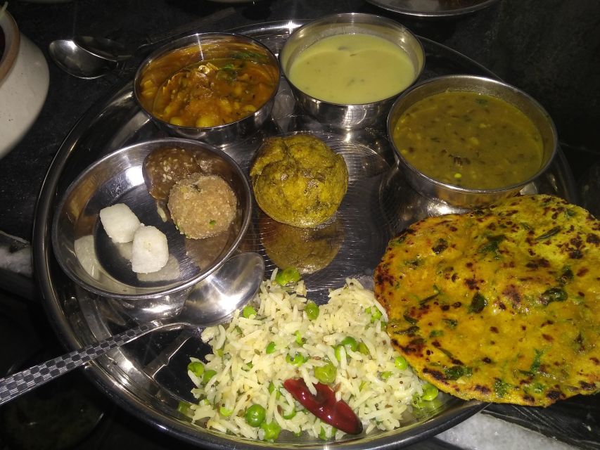 Private Traditional Dinner With an Indian Family in Udaipur - Menu Preview