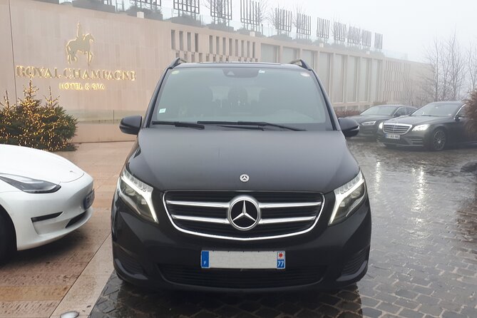 Private Transfer From Reims or Epernay to CDG Airport or Paris - Services and Amenities Provided