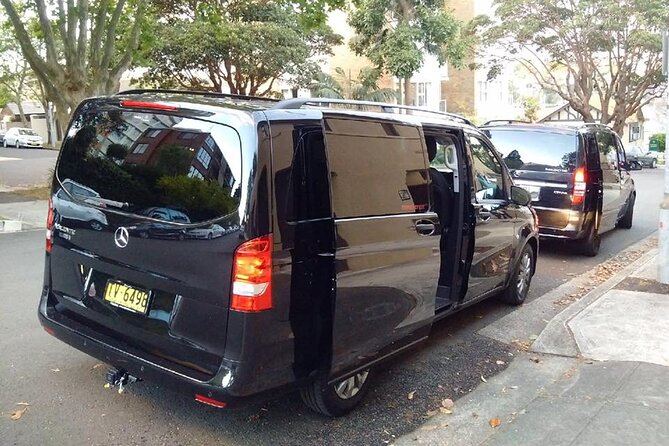 Private Transfer FROM Sydney Airport to Sydney CBD 1 to 5 People - Cancellation Policy Details