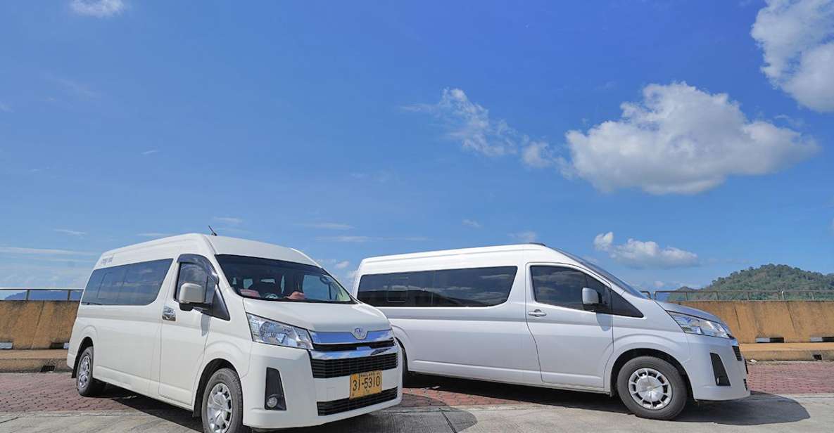 Private Van Transfer From Hatyai Airport to Pak Bara Pier - Van Features