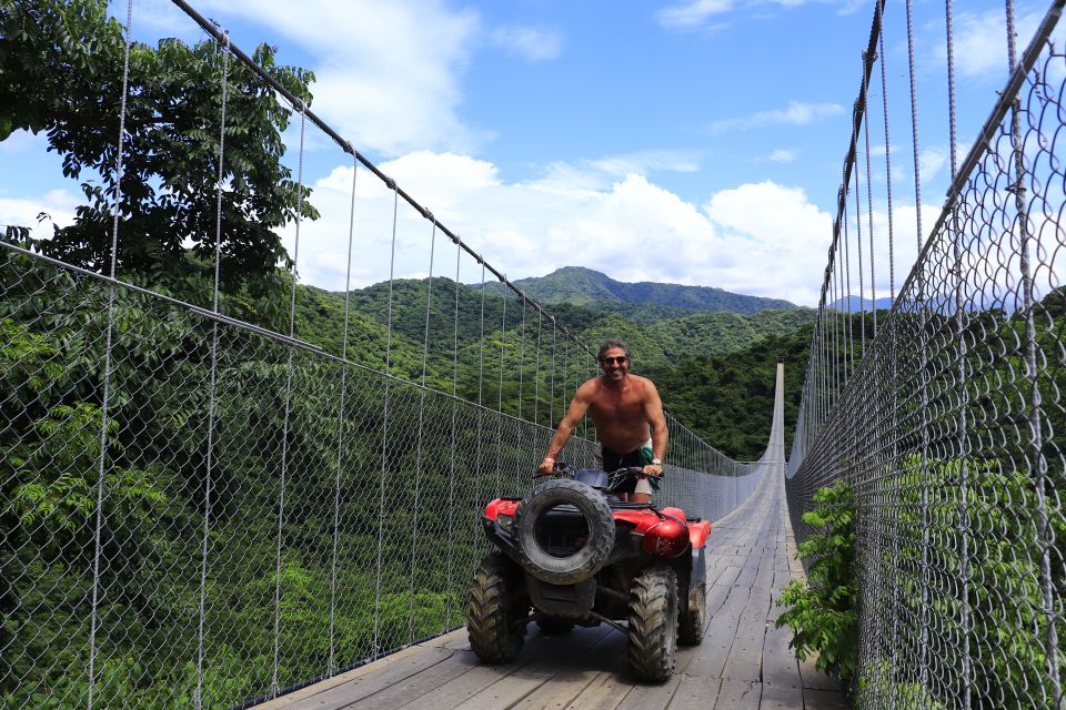 Puerto Vallarta: Jorullo Bridge ATV and Zipline Tour - Adventure Description